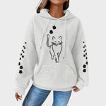 Hoodie "Maja" – Kattenmotief
