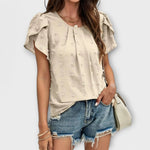 Blouse "Laura" – Plumetis Stippen