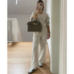 Handtas "Kensington" – Volnerf Leer met Draaisluiting