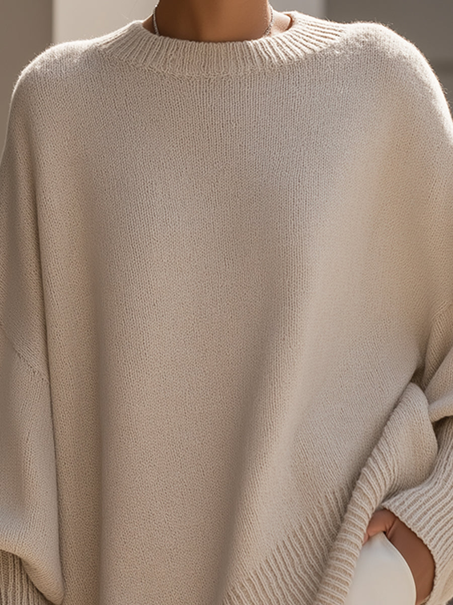Oversized Gebreide Trui "Rosa"