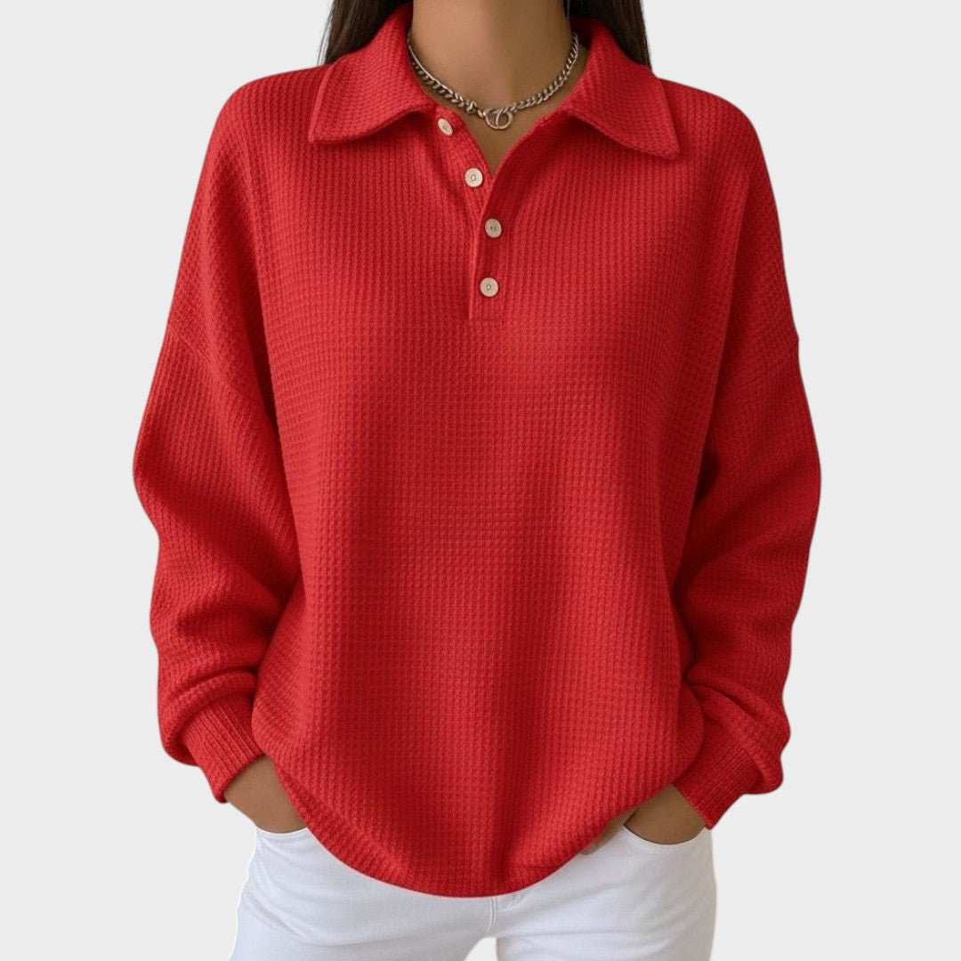 Pull Polo "Margarethe" – Maille à Col