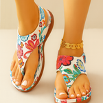 Orthopedische Sandalen "Flow" – Floraal Design