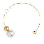 Collier – Perles métalliques