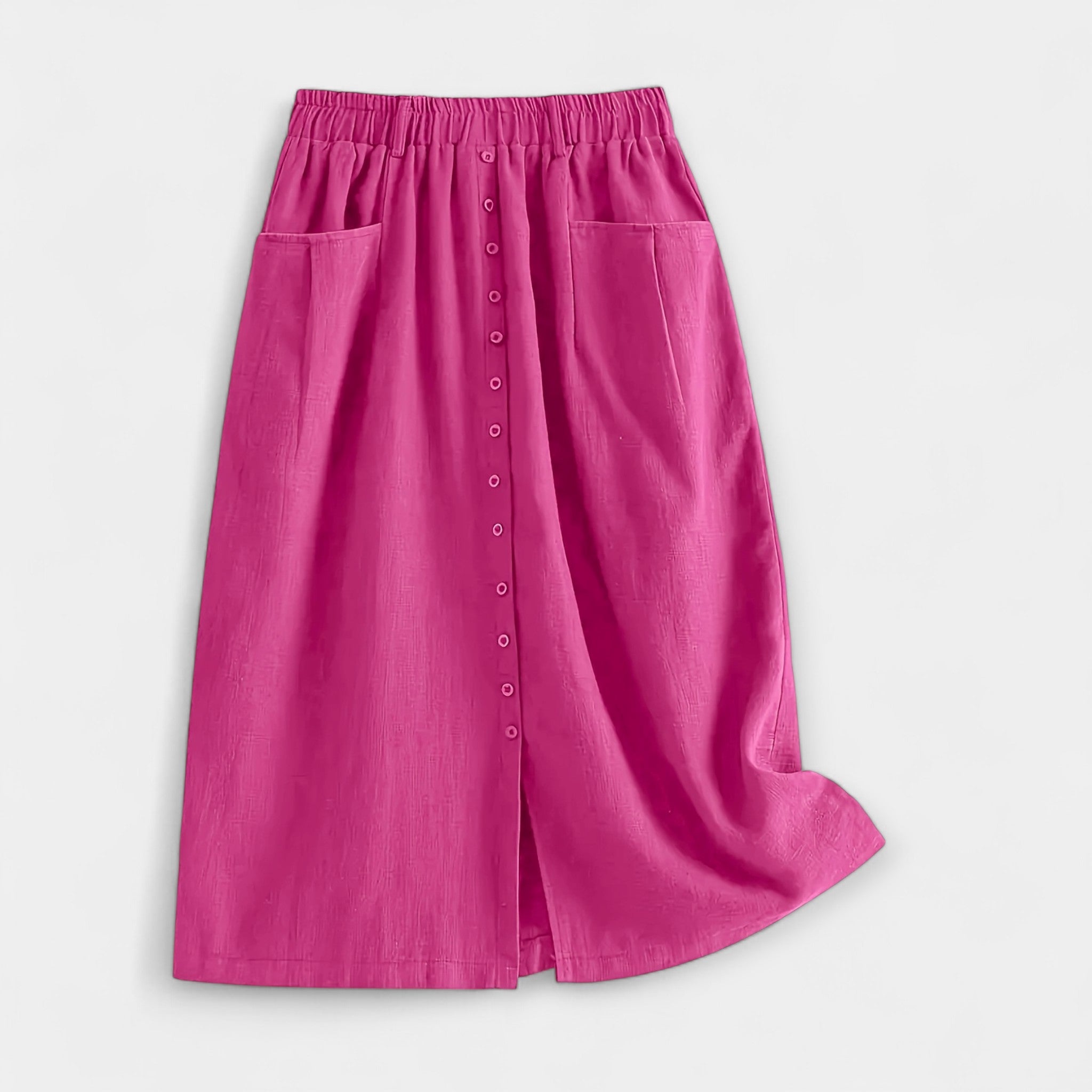 Midirok met Wassing – Linnen & Katoen