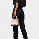 Jumpsuit "Maja" – Off-Shoulder met Elastische Taille