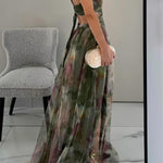 Maxikleed "Katharina" – Chiffon met Bloemenprint