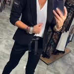 Ensemble "Adriana" – Blazer souple & pantalon