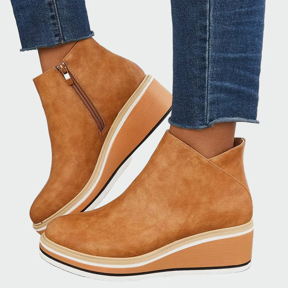 Plateauschoenen – Minimalistisch Leer