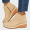 Plateauschoenen – Minimalistisch Leer