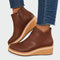 Plateauschoenen – Minimalistisch Leer