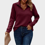 Pull "Svenja" – Maille Côtelée Zippée