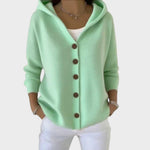 Cardigan "Mia" – Gebreid met Kap