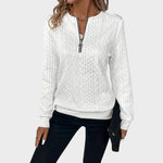 Pull "Ida" – Maille Zippée