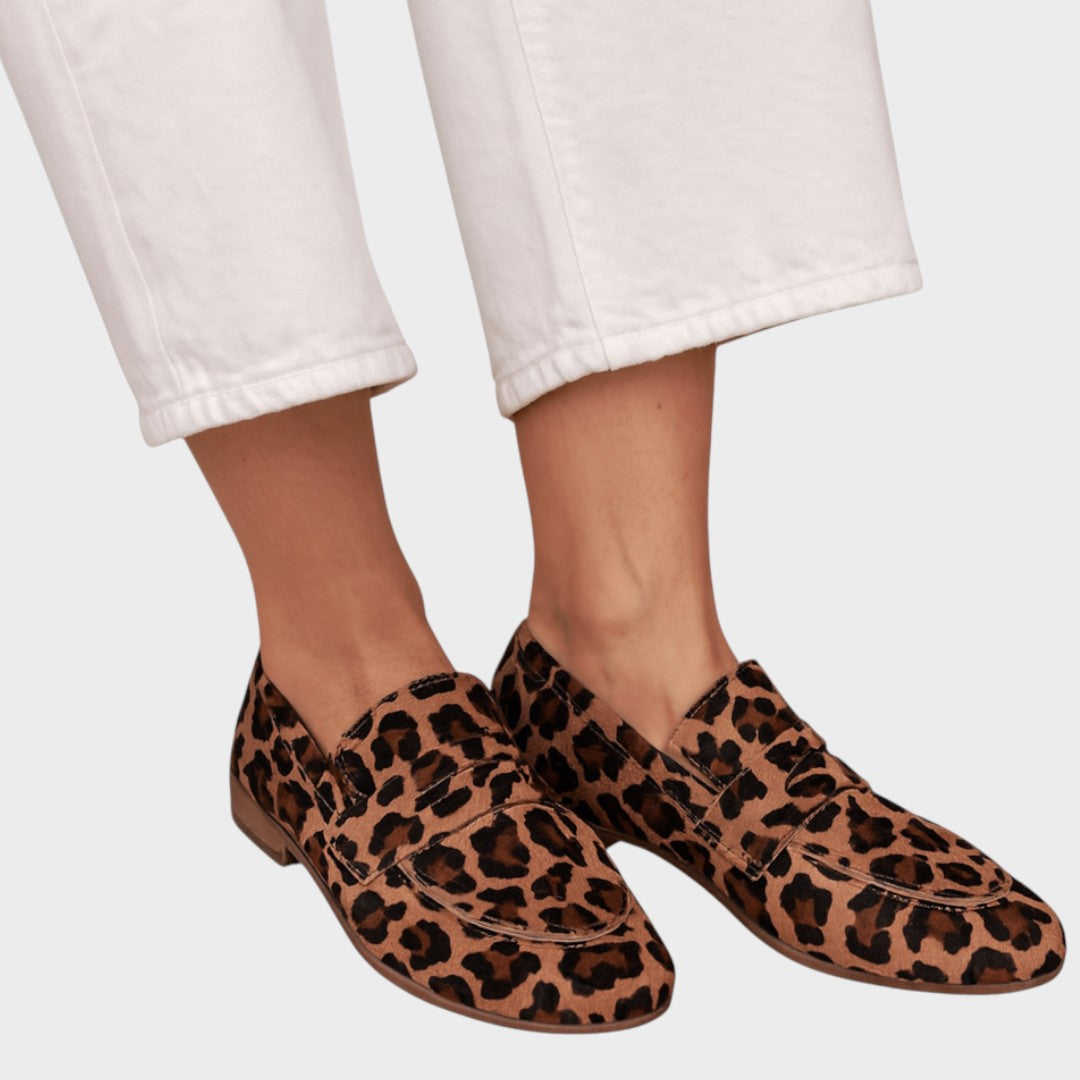 Mocassins "Rosa" – Imprimé léopard