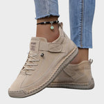 Baskets "Marie-Luise" – Cuir & élastique