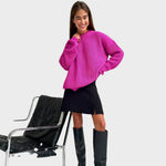 Trui "Luise" – Oversized Gebreid