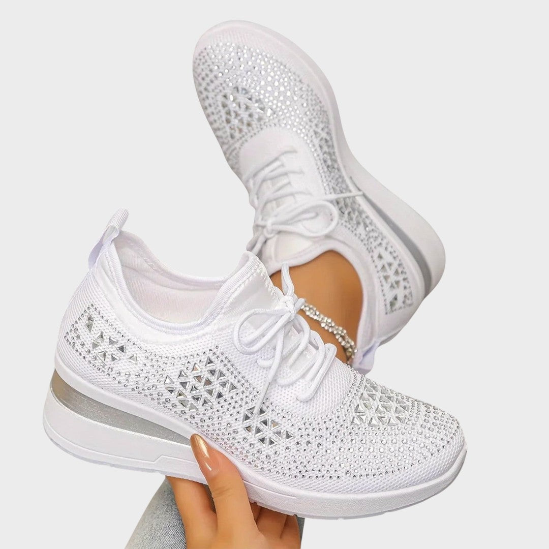 Baskets confort "Christa" – Avec strass