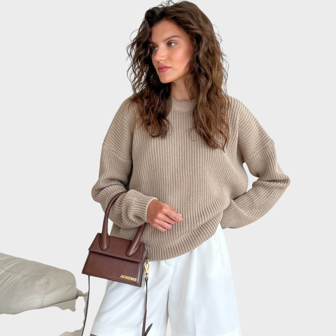 Trui "Luise" – Oversized Gebreid