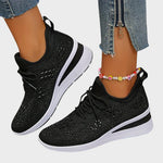 Baskets confort "Christa" – Avec strass