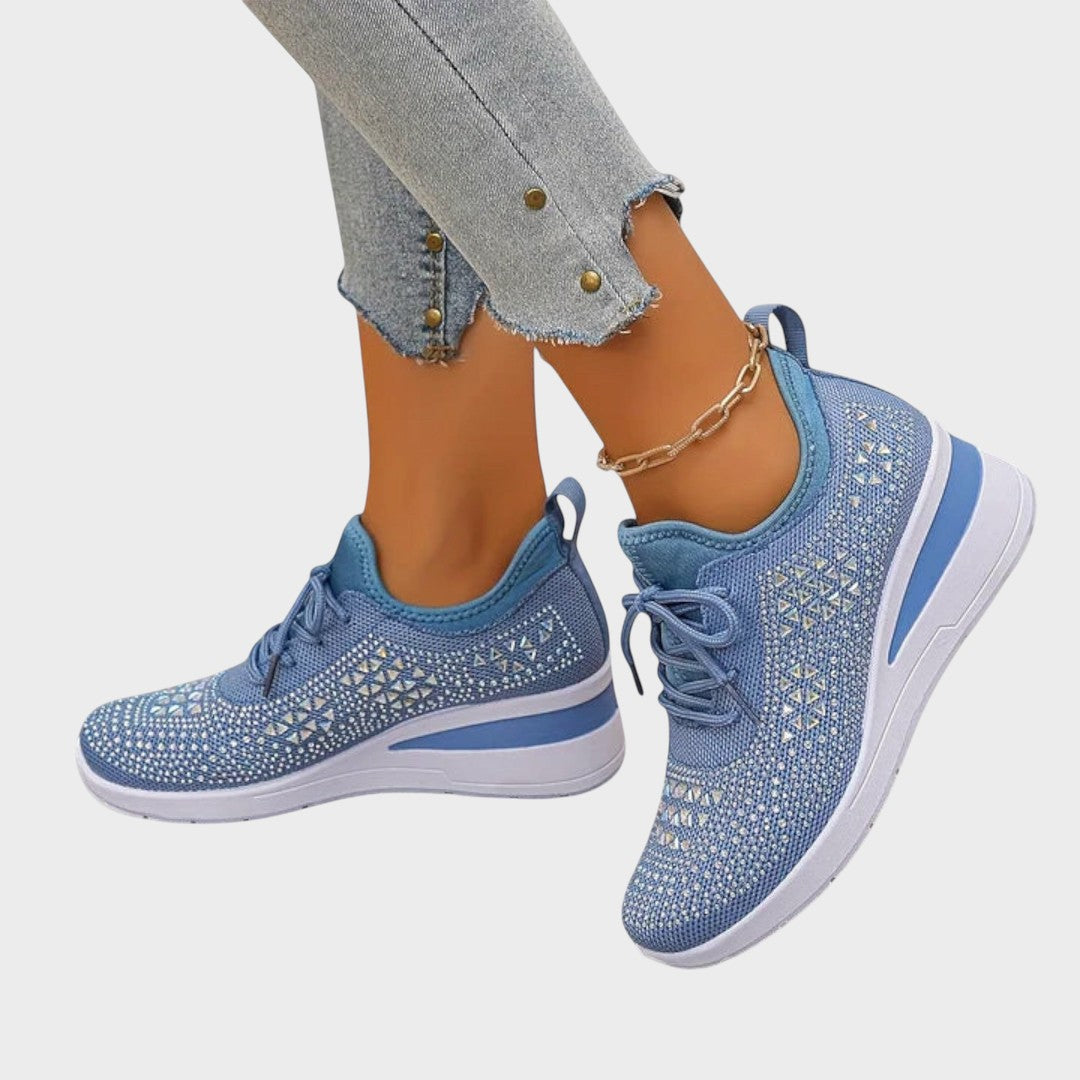 Baskets confort "Christa" – Avec strass