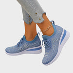 Baskets confort "Christa" – Avec strass