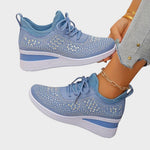 Baskets confort "Christa" – Avec strass