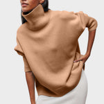 Pull "Katrin" – Oversize à Col Montant