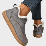 Bottines doublées "Merle" – Aspect daim