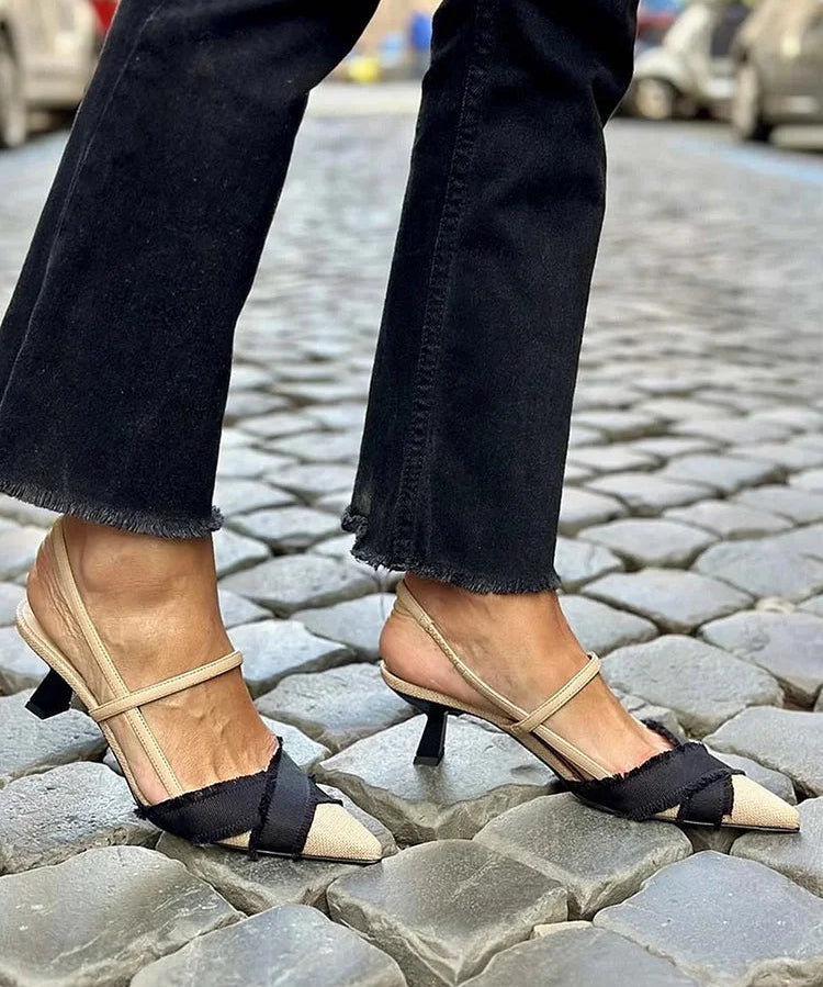 Slingbacks "Florette" – Elegant Beige