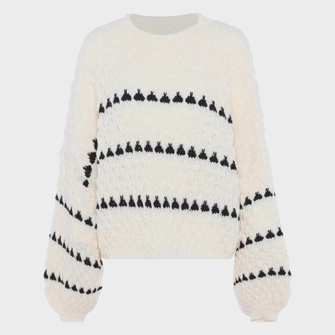 Pull "Veronika" – Oversize à Manches Ballon