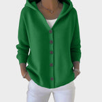 Cardigan "Mia" – Gebreid met Kap
