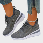 Baskets confort "Christa" – Avec strass