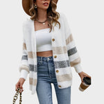 Cardigan "Sabine" – Lang Gestreept