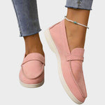 Mocassins confort "Lea" – Aspect daim