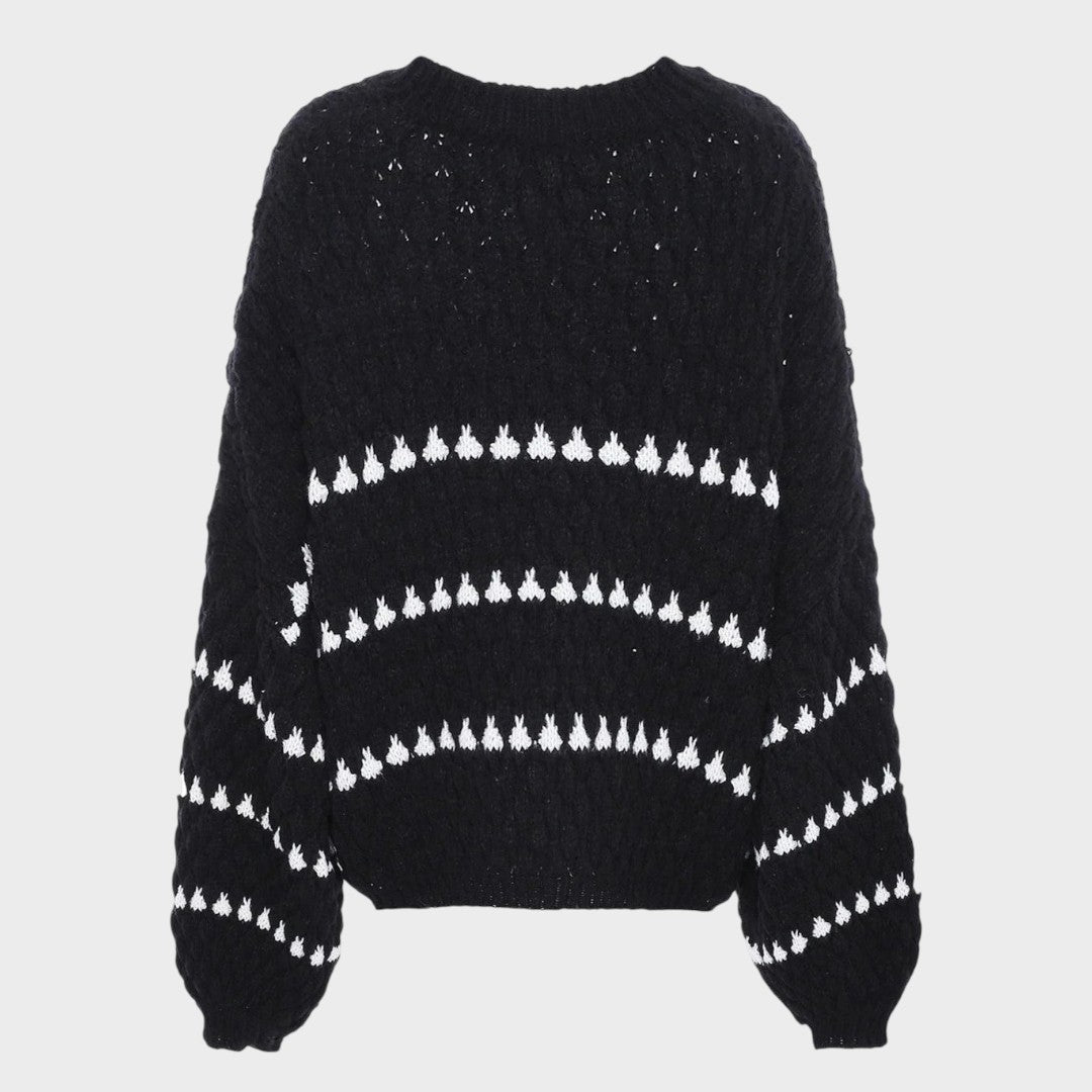 Pull "Veronika" – Oversize à Manches Ballon