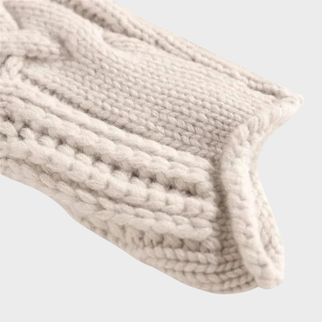 Pull "Lea" – Maille à Détails Torsadés