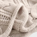 Pull "Lea" – Maille à Détails Torsadés