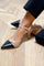Chaussures "Evrardine" – Bicolores à bride en T