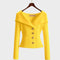 Cardigan "Erika" – Elegant Ribgebreid