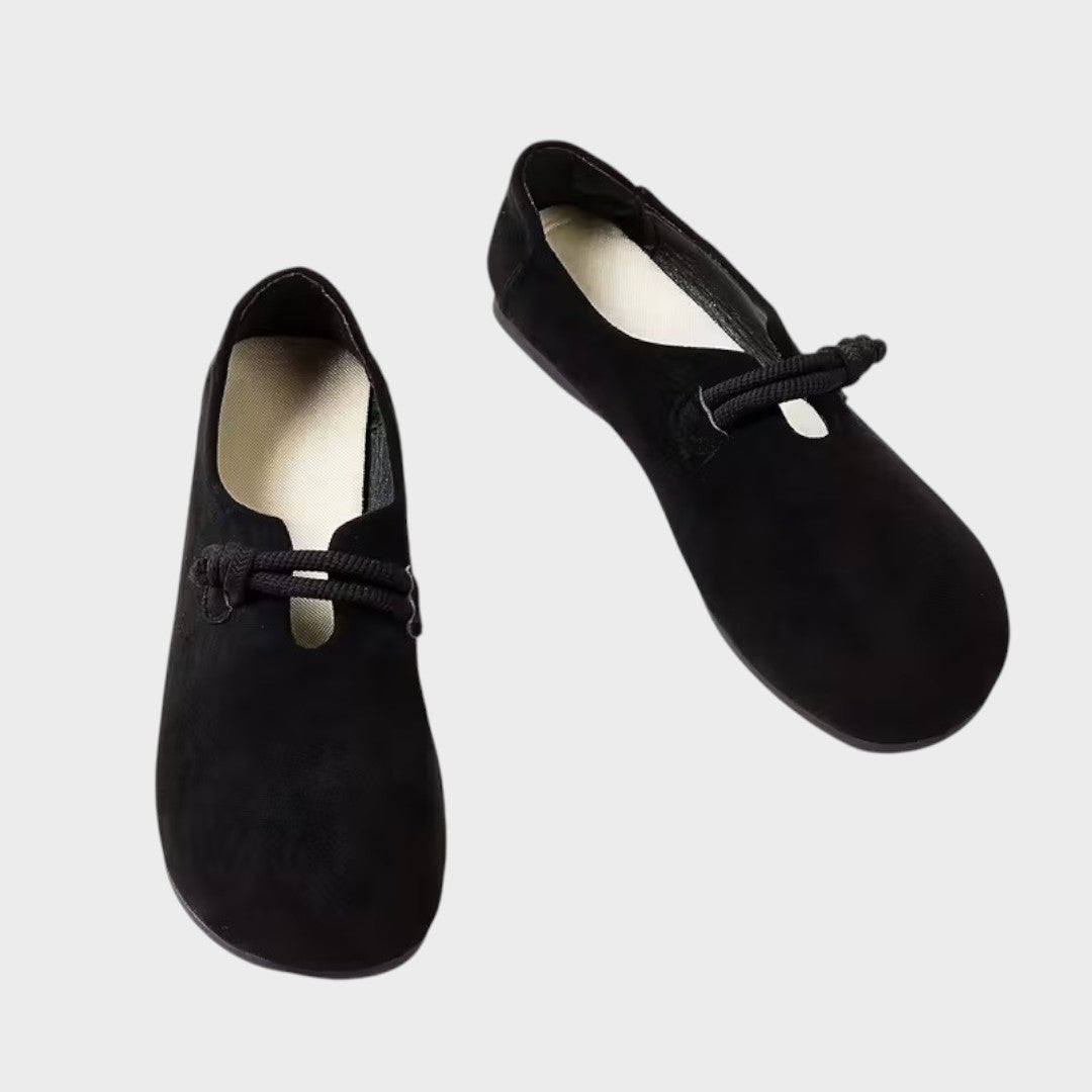 Mocassins confort "Mia" – Daim doux