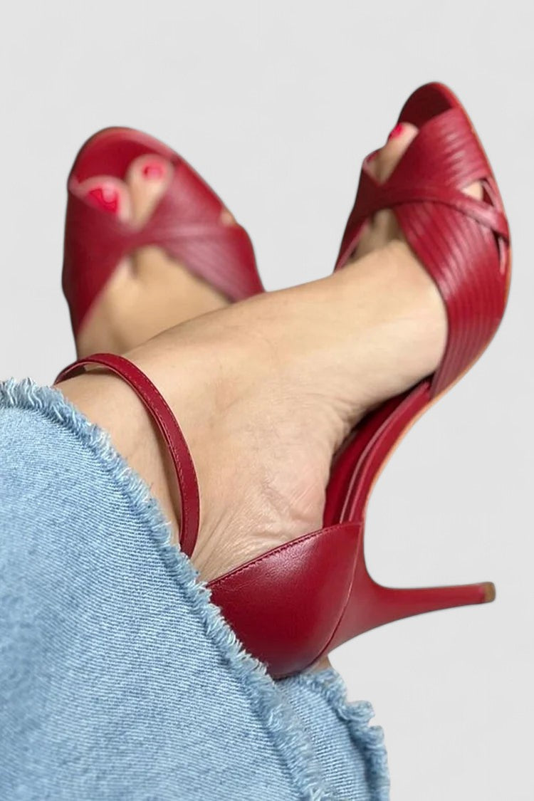 Sandaal "Huguette" – Rode Stiletto