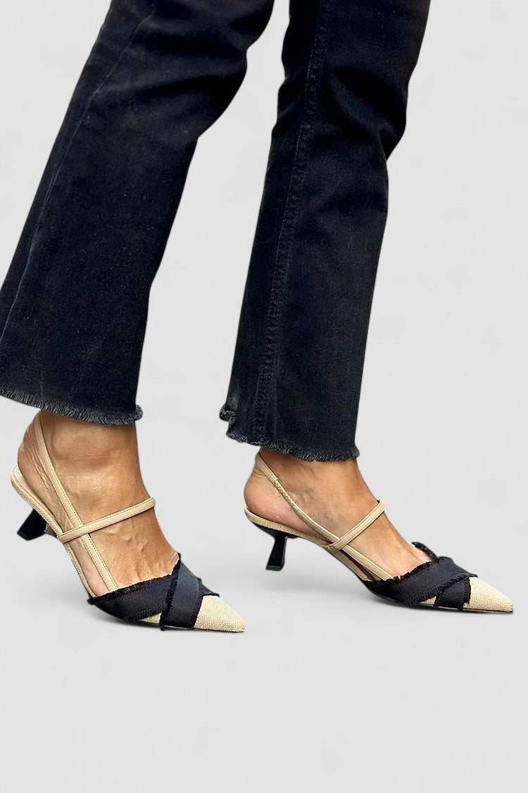 Slingbacks "Florette" – Elegant Beige