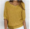 Pull "Silke" – Maille à manches trois-quarts