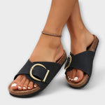 Sandales orthopédiques "Ulrike" – Boucle vintage