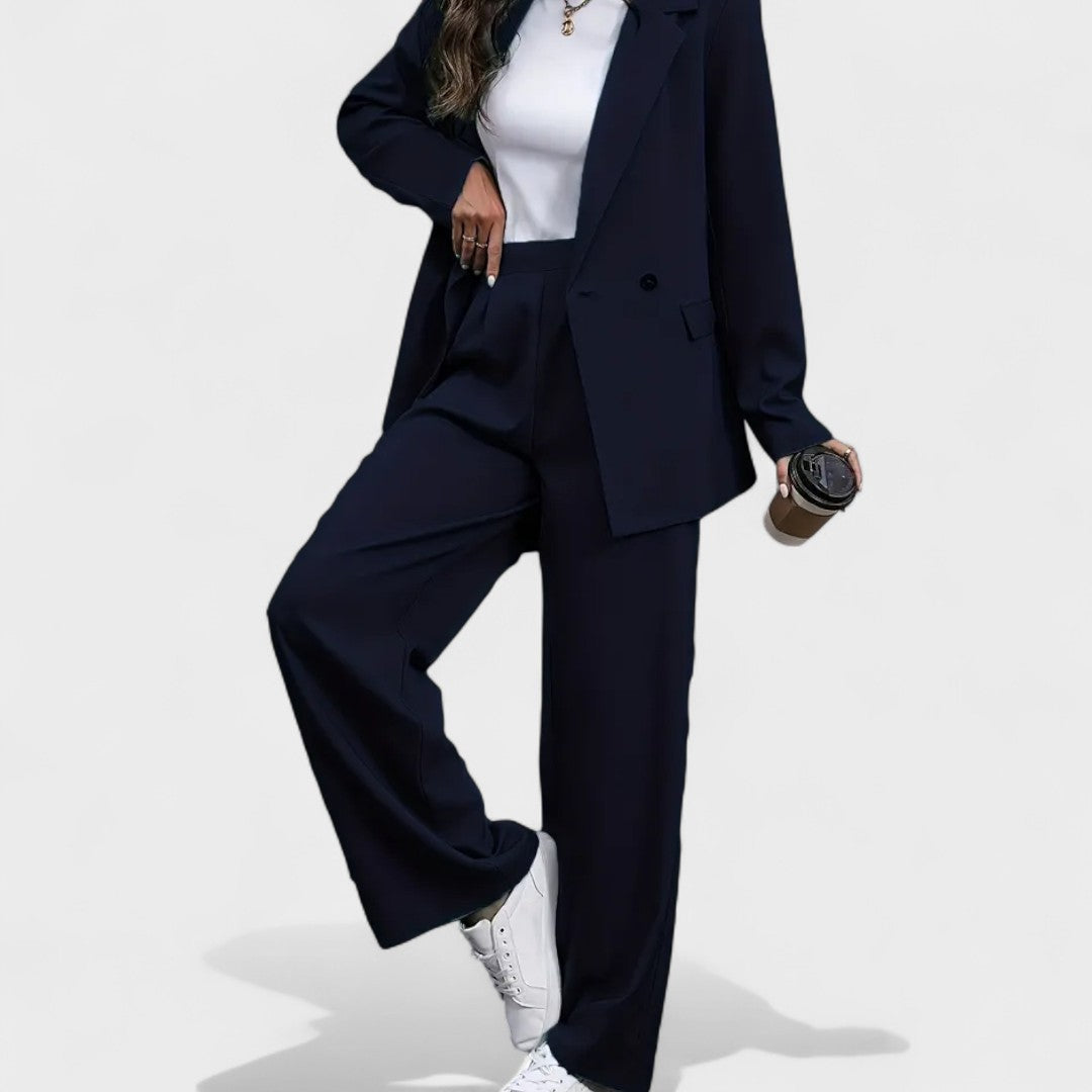 Set "Micaela" – Blazer & Soepele Broek