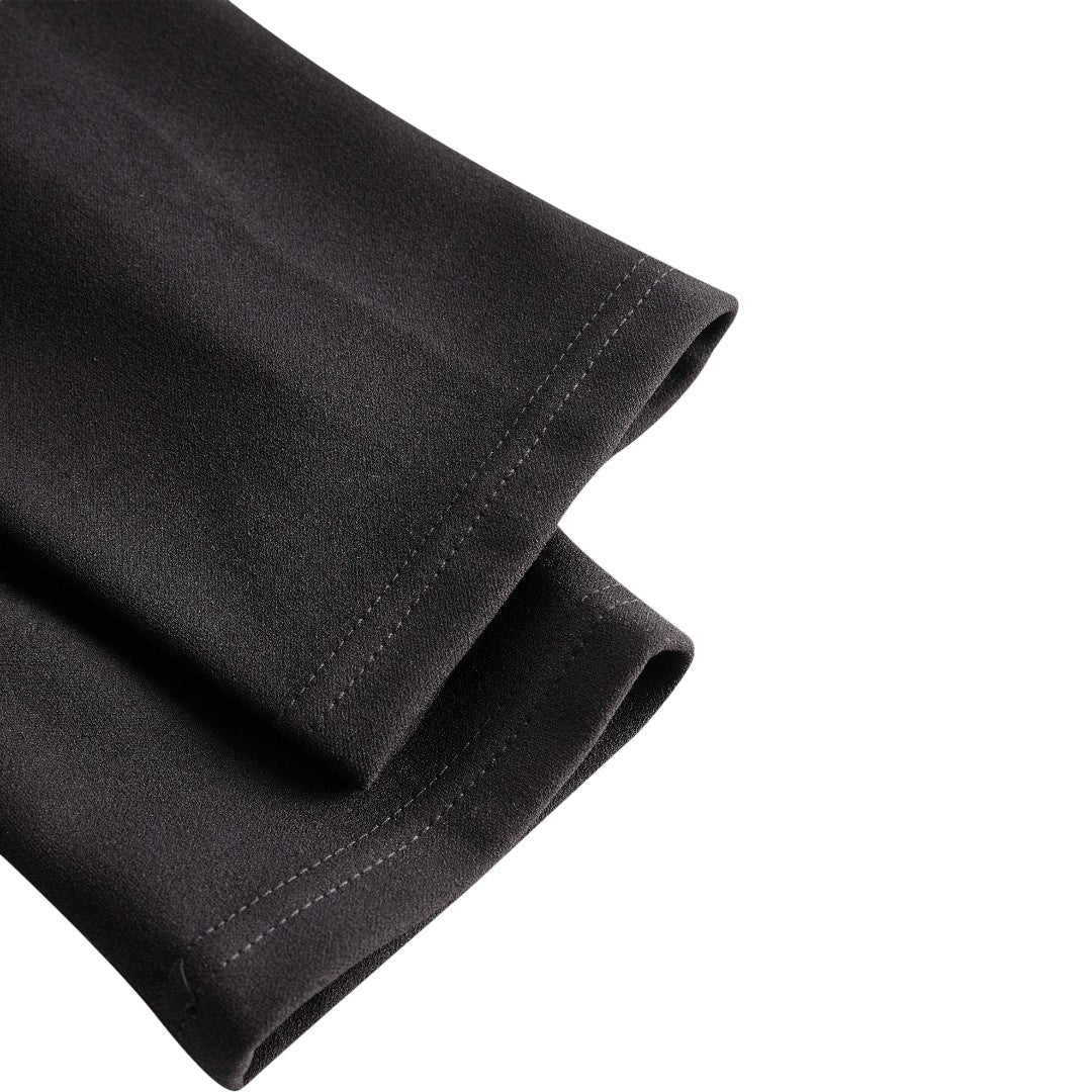 Robe "Antonia" – Col Montant & Ceinture
