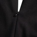 Robe "Antonia" – Col Montant & Ceinture