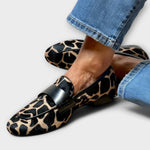Loafers – Luipaardprint Instapper
