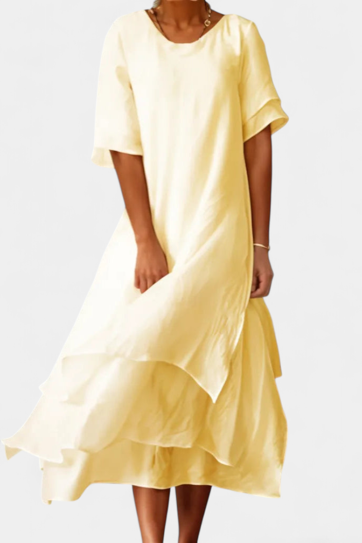 Robe à Volants "Katrin" – Coton