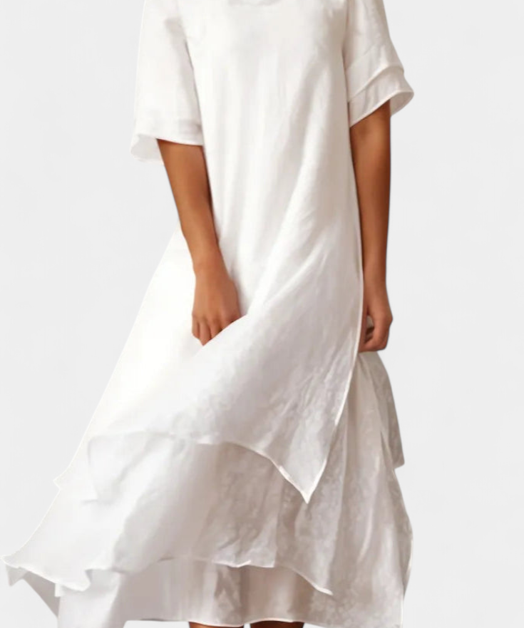 Robe à Volants "Katrin" – Coton